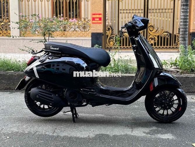 vespa sprin đen bóng siêu đẹp đèn led bstp 9 chủ