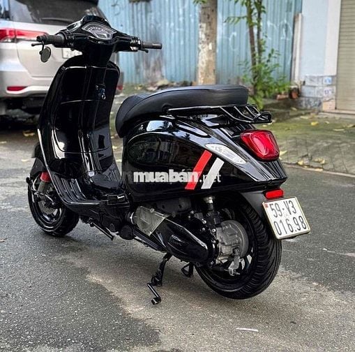vespa sprin đen bóng siêu đẹp đèn led bstp 9 chủ
