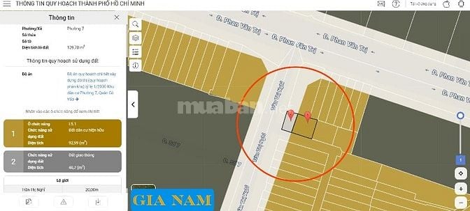 BÁN NHÀ GÓC 2 MẶT TIỀN : 150 TRẦN THỊ NGHỈ - P. 7 - Q. GÒ VẤP - TPHCM.