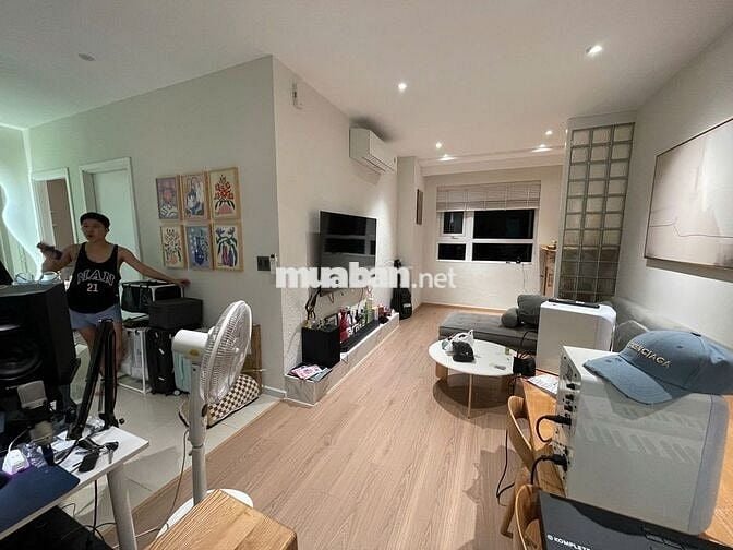 Topaz City cho thuê 75m2 2pn 2wc / Full nội thất / Giá thuê 11,5tr