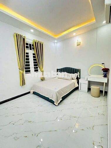 NHÀ MỚI-3 TẦNG-VỊ TRÍ ĐẮC ĐỊA-HẺM XE HƠI THÔNG-KHO A-NHÀ BE-CHỈ 6,95TI