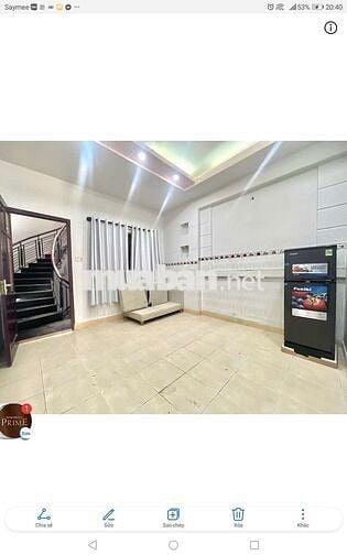 CHO THUÊ PHÒNG 43,9M2 MT ĐUONG NGUYÊN THỊ THẬP KẾ CHỢ TÂN MỸ CÓ NT