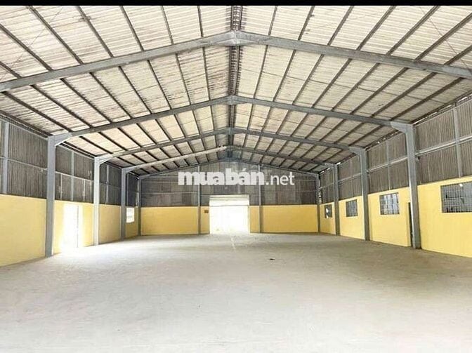 CHO  THUÊ  KHO  XƯỞNG MẶT  TIỀN  ( 1200m2)  HƯƠNG  LỘ 2. Q.  BÌNH  TÂN