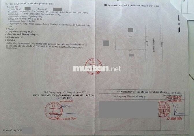 Nhà phố gần chợ Dĩ An 1, phường Tân Đông Hiệp, TP Dĩ An.