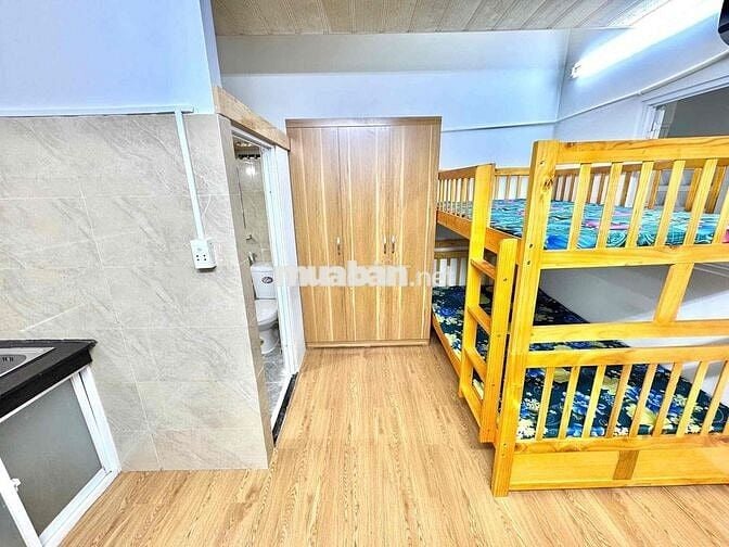 STUDIO GIƯỜNG TẦNG - FULL NỘI THẤT - LÊ VĂN SỸ