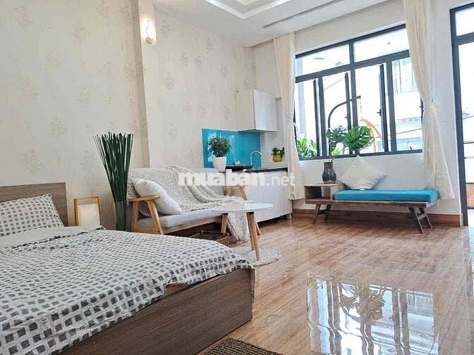 CĂN HỘ FULL NỘI THẤT BAN CÔNG THOÁNG NGAY NGUYỄN VĂN TRỖI GẦN SÂN BAY