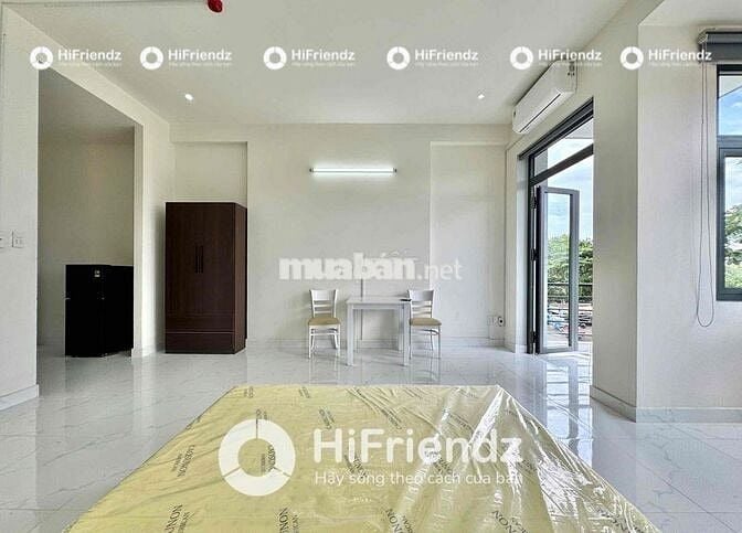 STUDIO BAN CÔNG FULL NỘI THẤT MỚI XÂY NGAY GẦN CÔNG VIÊN PHÚ LÂM