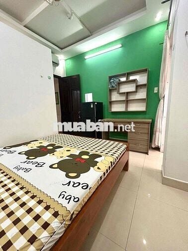 Studio full nội thất ban công siêu thoáng  nằm ngay mặt đường cầu nvc