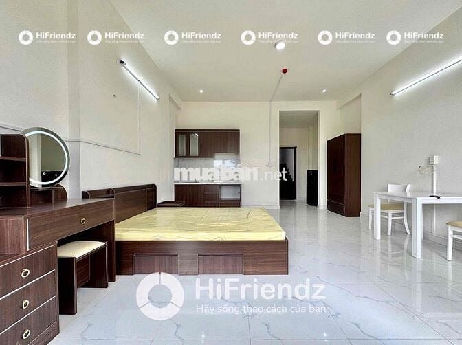 STUDIO BAN CÔNG FULL NỘI THẤT MỚI XÂY NGAY GẦN CÔNG VIÊN PHÚ LÂM