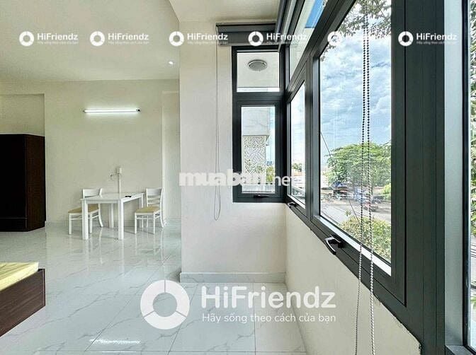 STUDIO BAN CÔNG FULL NỘI THẤT MỚI XÂY NGAY GẦN CÔNG VIÊN PHÚ LÂM