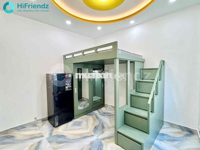 Cho thuê phòng Full nội thất trống sẵn Âu Dương Lân Q8 có thang máy