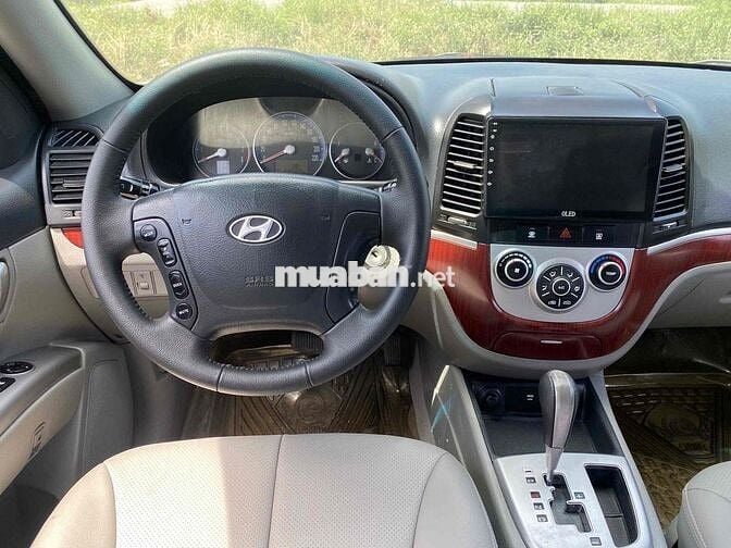 santafe máy xăng hai cầu số tự động