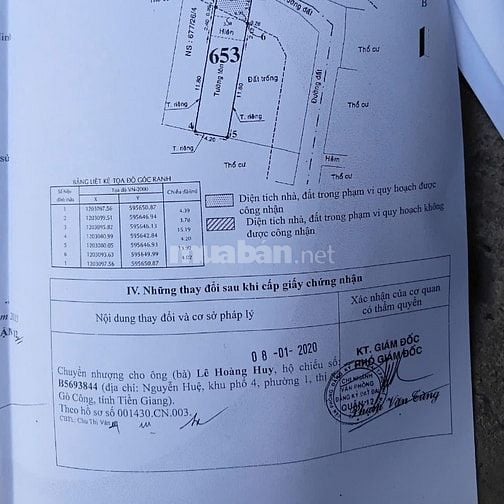 Đất bán đường thông tứ phía, giá cực tốt chỉ 4.35 tỷ 