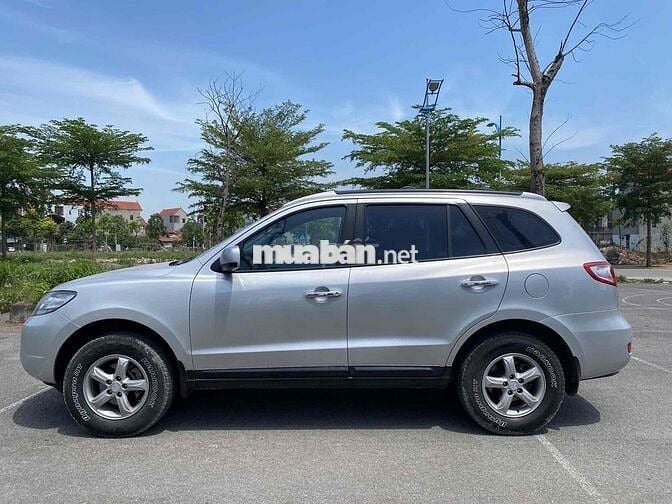 santafe máy xăng hai cầu số tự động