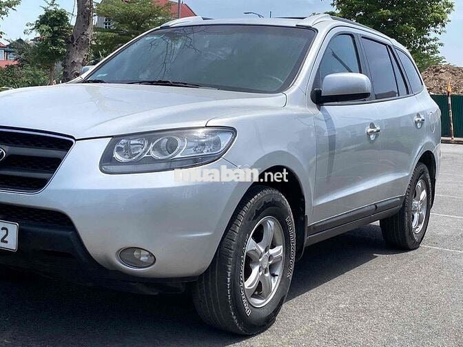 santafe máy xăng hai cầu số tự động