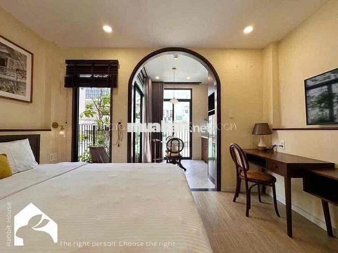 Căn Hộ 1PN Ban công/Sân vườn cao cấp. Gần cầu Thị Nghè, Q1