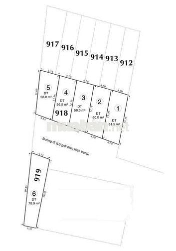 BÁN 5 LÔ ĐẤT, ĐƯỜNG XE HƠI, TÔ KÝ, ĐÔNG HƯNG THUẬN, Q12