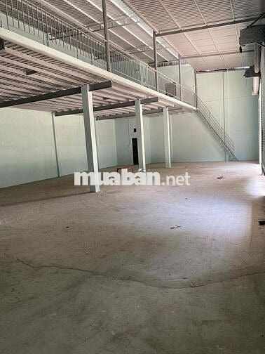 CHO THUÊ NHÀ XƯỞNG 300m2 - GÁC RỘNG - ĐIỆN 3PHA - TRỐNG SUỐT