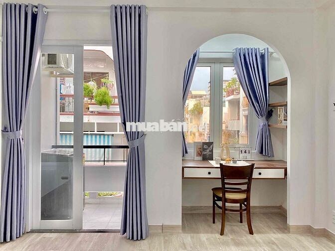 1PN ban công, mgr, diện tích 45-50m2, full nội thất ngay Vườn Lài, LBB