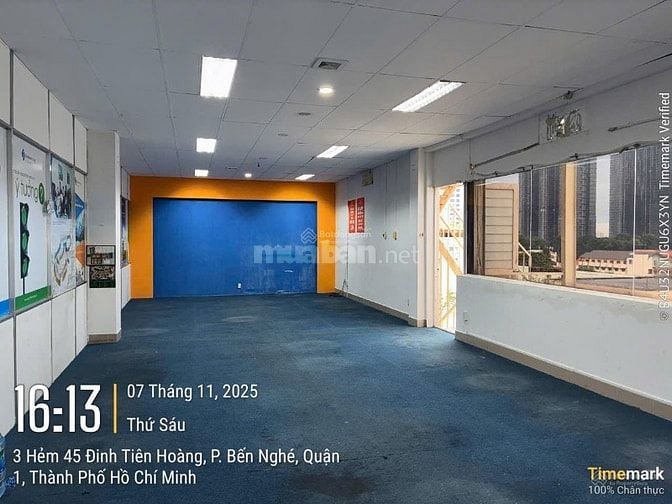 Cho thuê văn phòng 90m2 (Lầu 8) tại 45 Đinh Tiên Hoàng, Quận 1 