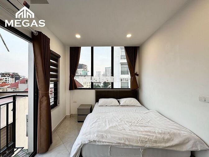 CHO THUÊ CĂN HỘ 1PN FULL NỘI THẤT BAN CÔNG NGAY TẠI ĐỘI CẤN BA ĐÌNH