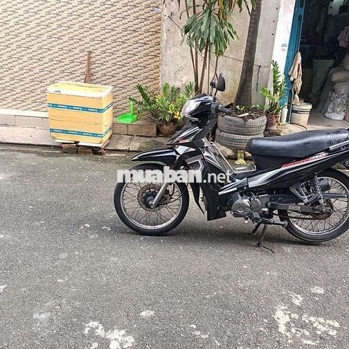 Xe Sirius 50cc màu đen bánh tâm thắng đĩa bs