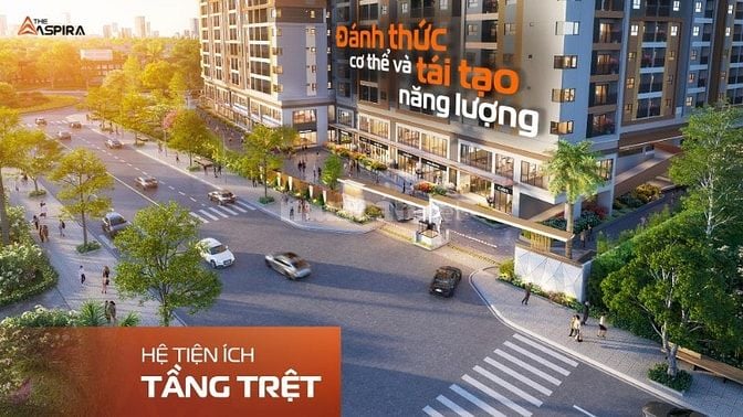 The Aspira - Chỉ 1,5 tỷ sở hữu căn hộ Smarthome ngay tuyến Metro số 1