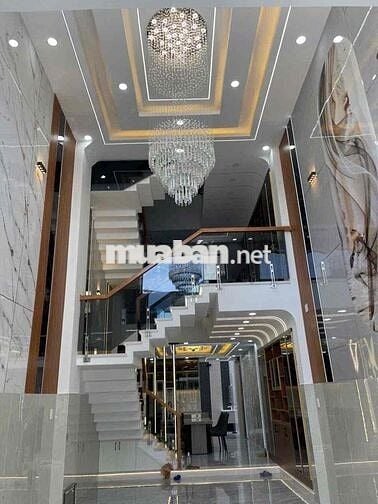 🏦NHÀ ĐẸP TRUNG MỶ TÂY  19 Q12 , nhà thiết kế đẳng cấp Luxury đúc 5 tần