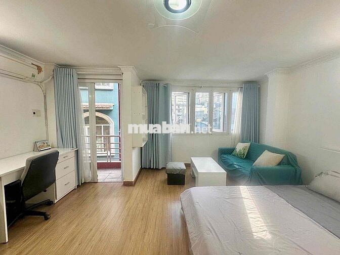 ✅1 PHÒNG NGỦ BAN CÔNG FULL NT NGAY KHU PHỐ NHẬT_CẦU BASON_ĐH NHÂN VĂN