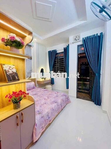 bán nhà hẻm xe hơi,42 m2 xây 2 tầng chỉ 4,75 tỷ,Thống Nhất,Gò Vấp