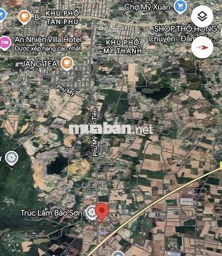 ĐẤT NỀN 1 XẸT HUYẾT MẠCH PHÚ MỸ - TÓC TIÊN