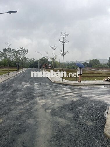 Đất Hòa Lạc LÔ GÓC -MẶT TIỀN QUYỀN LỰC 17m-100m2, full thổ cư - GIÁ F0