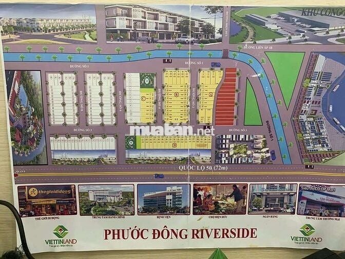 Bán đất 100m2 Cần Giuộc 2Tỷ5- Nhận kí gửi nhà đất, căn hộ chung cư