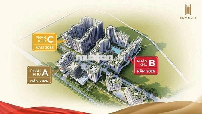 Mở bán đợt 1 The Win City giá tốt nhà đầu tư, 179tr nhận nhà,