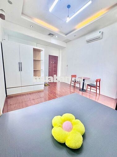Căn Hộ Studio 40m2 Ban Công Full Nội Thất Khu Vực An Ninh - Hẻm Rộng