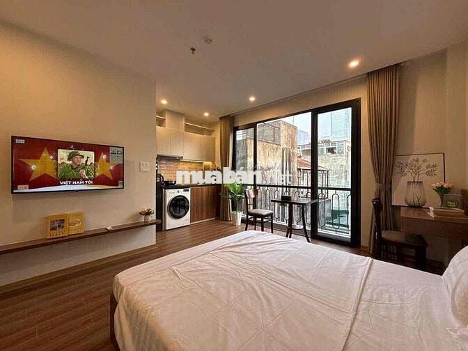 CĂN HỘ FULL NỘI THẤT BAN CÔNG GẦN PHAN ĐĂNG LƯU PHÚ NHUẬN