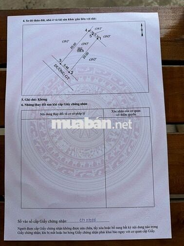 BÁN ĐẤT THỔ CƯ, SẴN SỔ GIÁ F0 CẠNH KHU NGHỈ DƯỠNG VƯỜN VUA-PHÚ THỌ