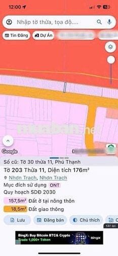 chủ gửi bán lô đất mặt tiền đường quách thị trang kinh doanh tốt