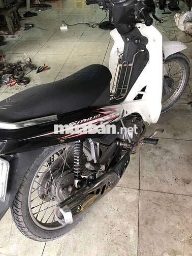 Yamaha Sirius 110 Trắng Đen Đỏ