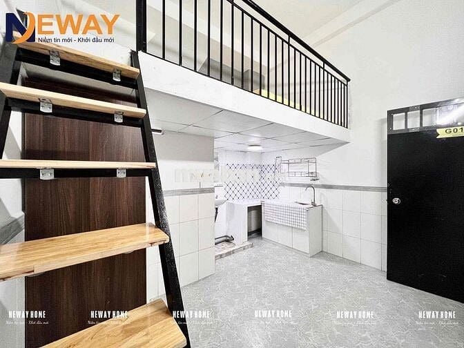 CHO THUÊ PHÒNG TRỌ MỚI XÂY GIÁ RẺ - CÓ MÁY LẠNH, GÁC CAO - GẦN AEON TP