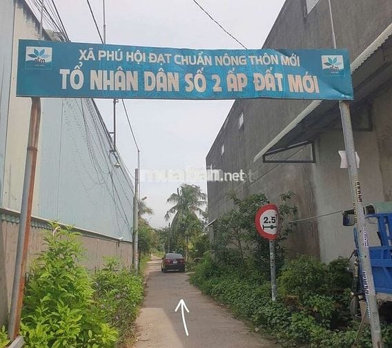 Bán Nền Đất Ở Chính Chủ Nhơn Trạch Đồng Nai 1.248m2 Phun 100m2 Thổ Cư