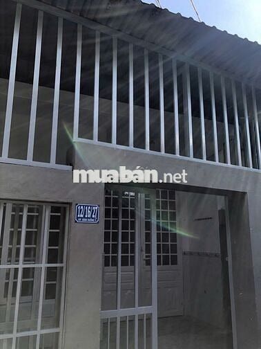 Nhà nguyên căn 102m, cuối đường số 9 Linh Tây(Hẻm 12 Trần Thị Vững)