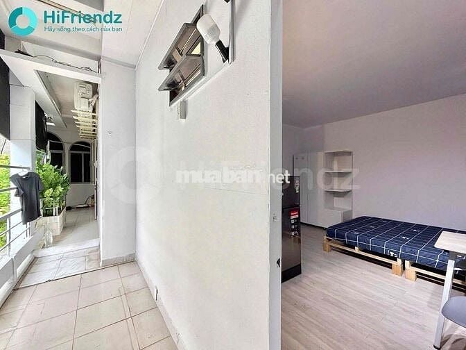 Studio full nội thất bancol siêu thoáng mát thuận tiện các trường dh