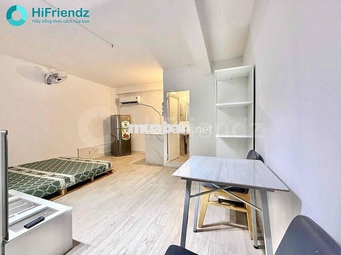 Studio full nội thất bancol siêu thoáng mát thuận tiện các trường dh