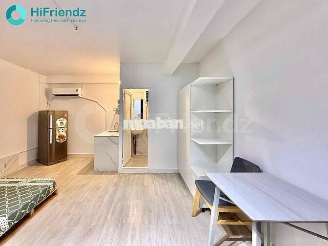 Studio full nội thất bancol siêu thoáng mát thuận tiện các trường dh