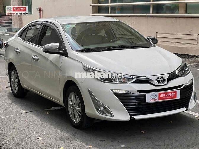Toyota Vios 2019 1.5G - 57000 km 155tr trả trước