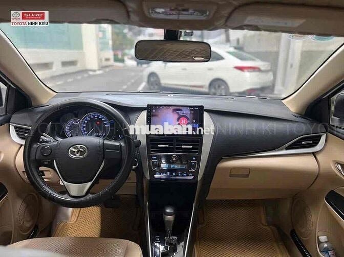 Toyota Vios 2019 1.5G - 57000 km 155tr trả trước