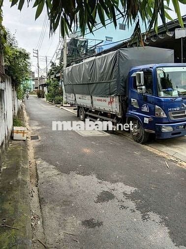 Đất mặt tiền đường nhựa 6m thông , Trung Chánh, Hóc Môn