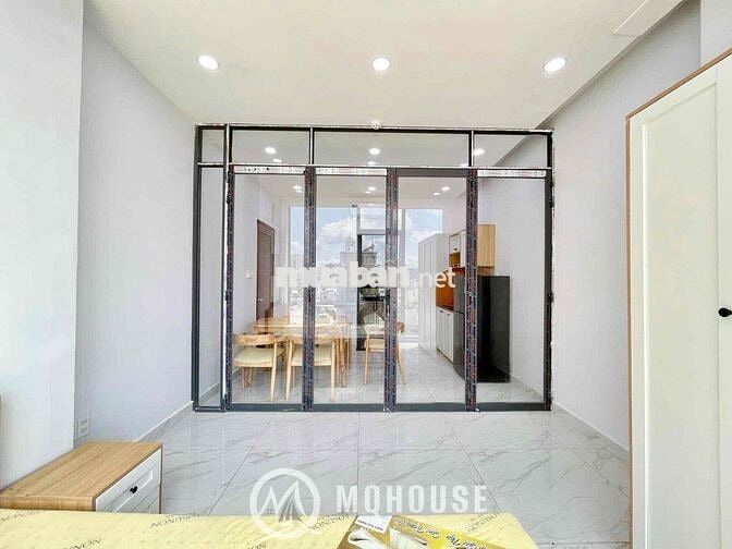 CHDV 1PN CỬA SỔ VIEW KÍNH NGAY BẮC HẢI - THANG MÁY FULL NỘI THẤT