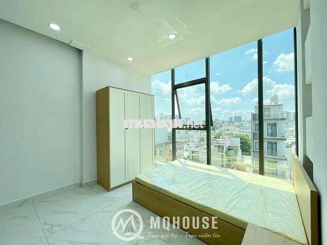 CHDV 1PN CỬA SỔ VIEW KÍNH NGAY BẮC HẢI - THANG MÁY FULL NỘI THẤT